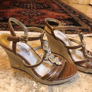 Michael Kors Wedges like new Size 7.5